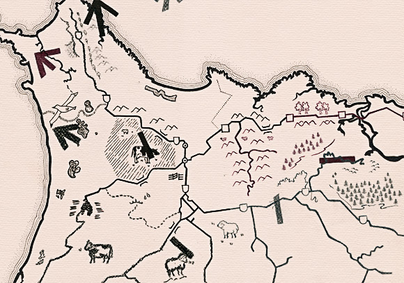 Map made for Short Film - Full map