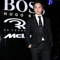 Joe Cheng at Hugo Boss event