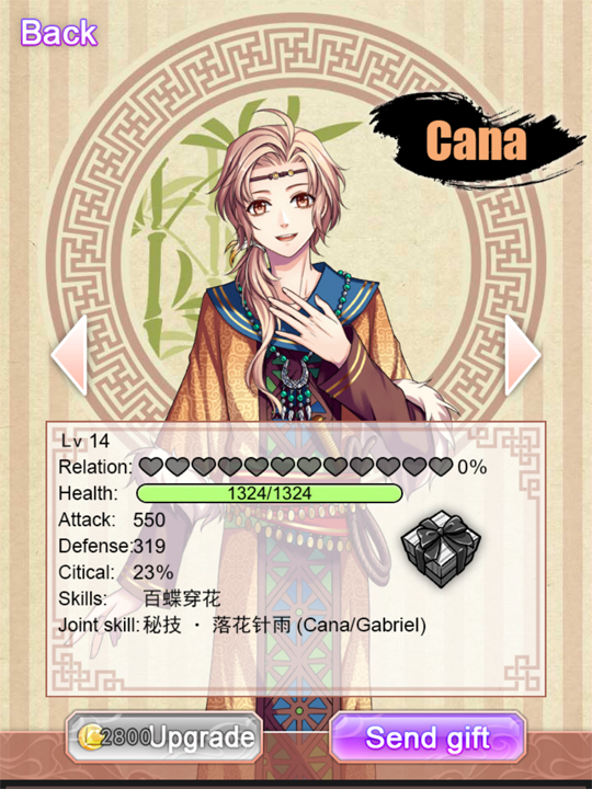 Cana's Profile - Outlander: Fantastic Princess
