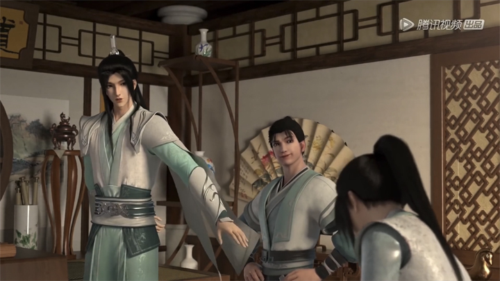 Shen Qing Qiu stops Luo Bing He from kneeling