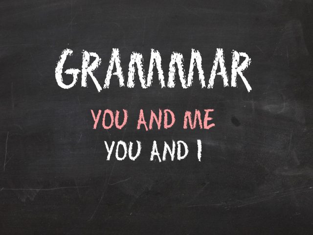 Grammar: You and I, You and Me