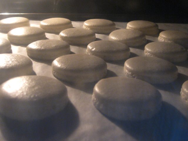 Macarons: the oven