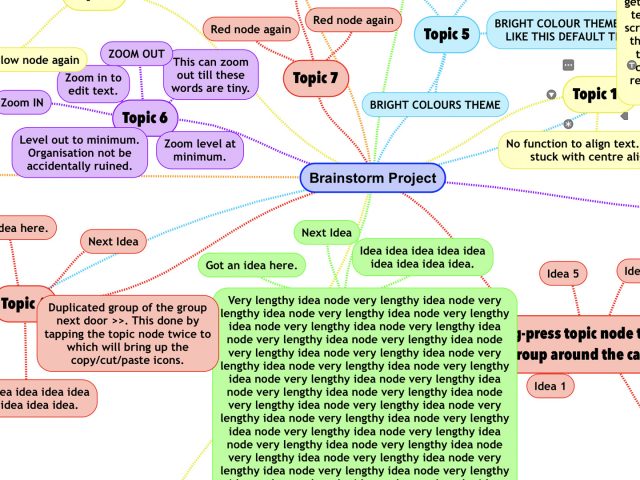 Brainstorming App for iPad – SimpleMind+