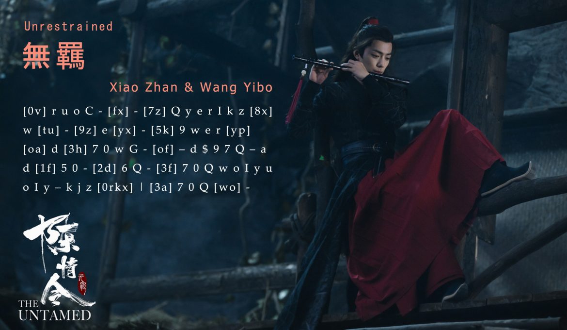 Virtual Piano Sheet Music for The Untamed OST, The Untamed by Xiao Zhan and Wang Yibo.